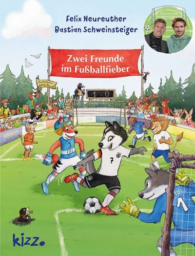 Cover: Zwei Freunde im Fußballfieber